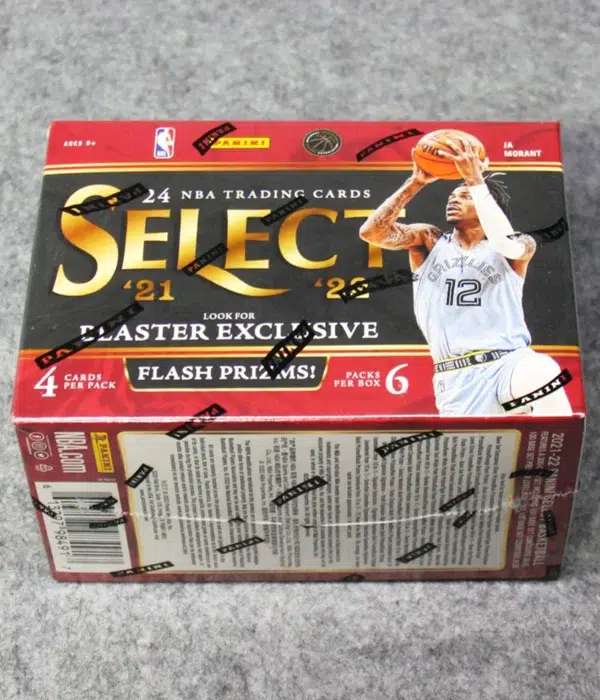 2021-22 Panini Select NBA Blaster Box - back
