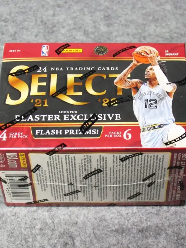 2021-22 Panini Select NBA Blaster Box - back