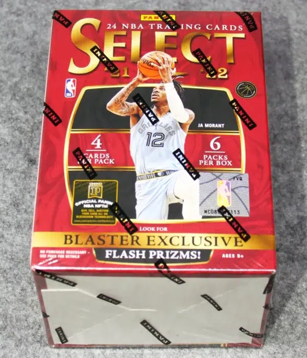 2021-22 Panini Select NBA Blaster Box - front