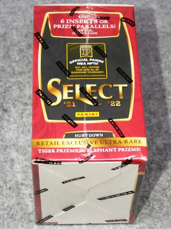 2021-22 Panini Select NBA Blaster Box - side