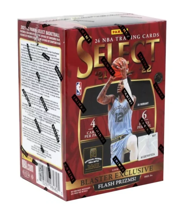 2021-22 Panini Select NBA Blaster Box - supplier