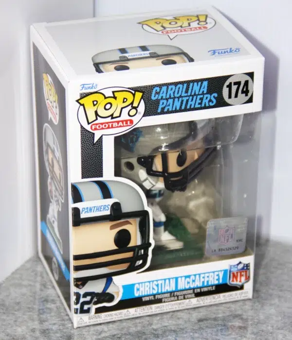 Funko POP! Christian McCaffrey #174 NFL Football Carolina Panthers - stand