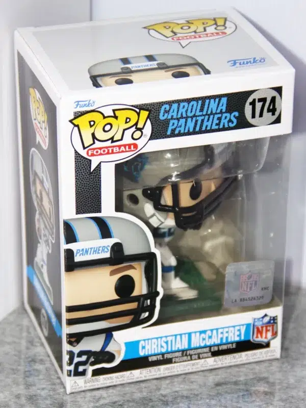Funko POP! Christian McCaffrey #174 NFL Football Carolina Panthers - stand