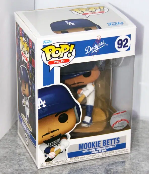 Funko POP! Mookie Betts #92 MLB Baseball Los Angeles Dodgers - stand