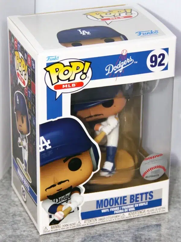 Funko POP! Mookie Betts #92 MLB Baseball Los Angeles Dodgers - stand