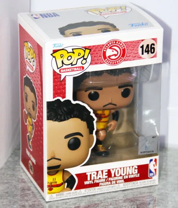 Funko POP! Trae Young #146 NBA Basketball Atlanta Hawks - stand