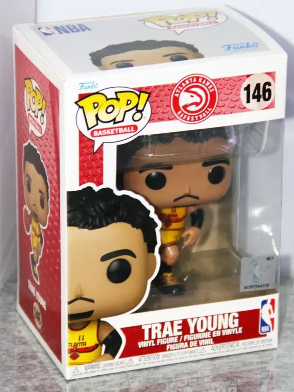 Funko POP! Trae Young #146 NBA Basketball Atlanta Hawks - stand