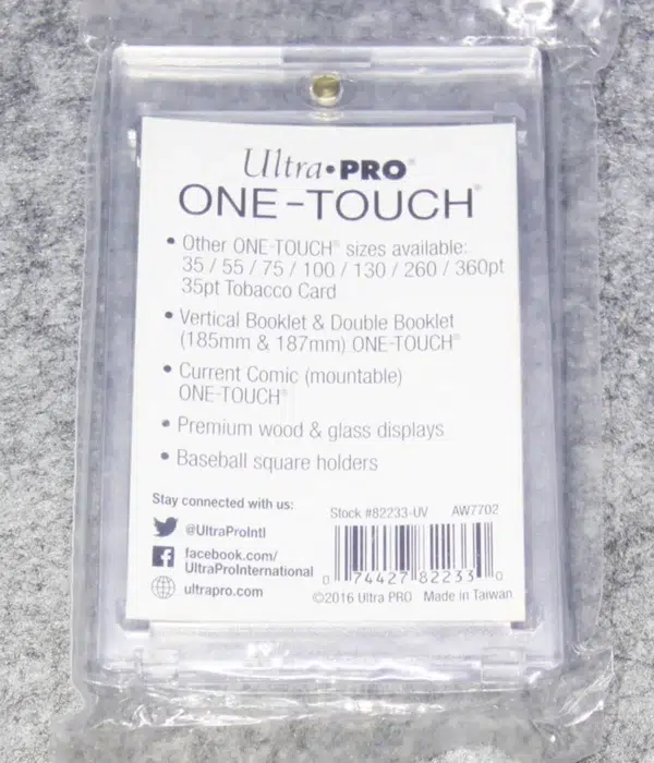 Ultra PRO One-Touch Magnetic Holder 180pt - back