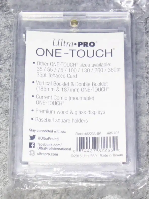 Ultra PRO One-Touch Magnetic Holder 180pt - back