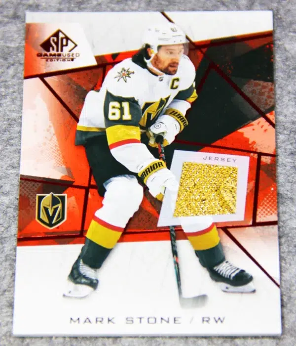 2021-22 Mark Stone #27 Upper Deck SP Game Used Edition Jersey - front