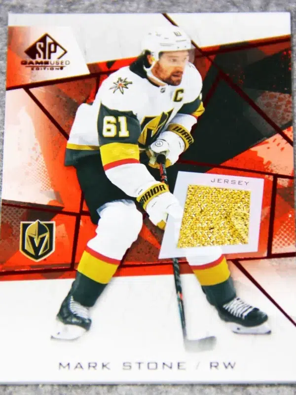 2021-22 Mark Stone #27 Upper Deck SP Game Used Edition Jersey - front