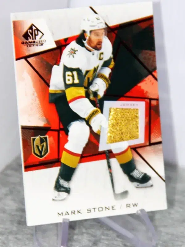 2021-22 Mark Stone #27 Upper Deck SP Game Used Edition Jersey - stand
