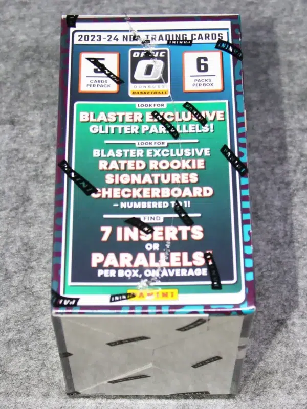 2023-24 Panini Donruss Optic NBA Basketball Blaster Box - side