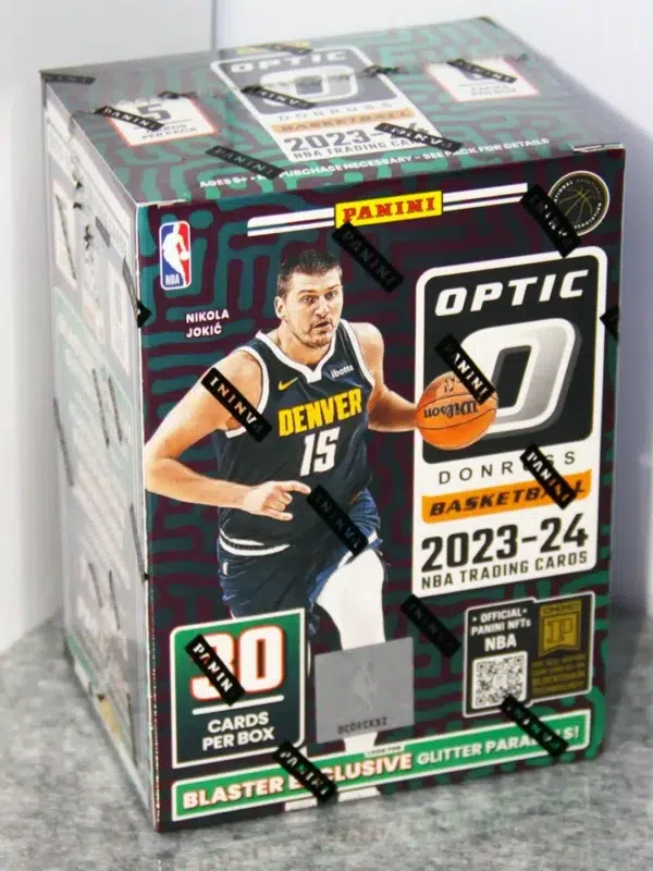 2023-24 Panini Donruss Optic NBA Basketball Blaster Box - stand