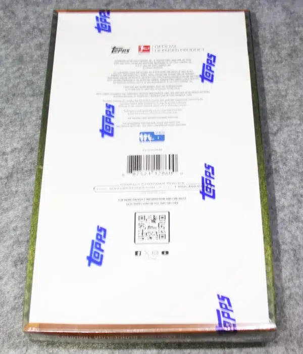 2023-24 Topps Chrome Bundesliga Soccer Hobby Box - back