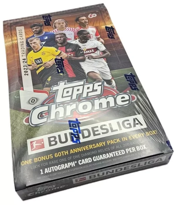 2023-24 Topps Chrome Bundesliga Soccer Hobby Box - supplier1