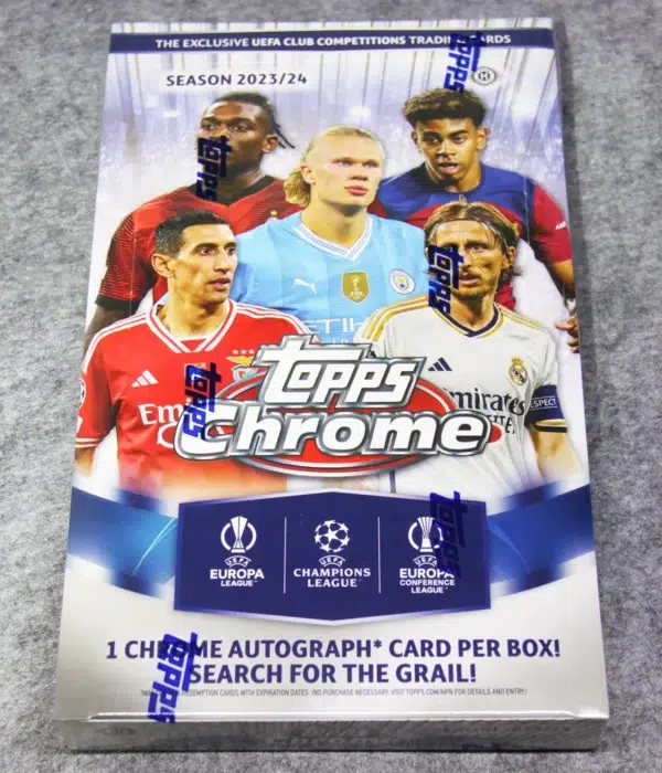 2023-24 Topps UEFA Club Competitions Hobby Box - front