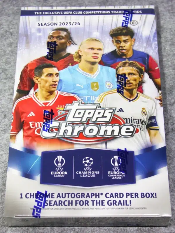 2023-24 Topps UEFA Club Competitions Hobby Box - front