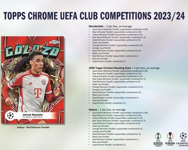 2023-24 Topps UEFA Club Competitions Hobby Box - supplier4