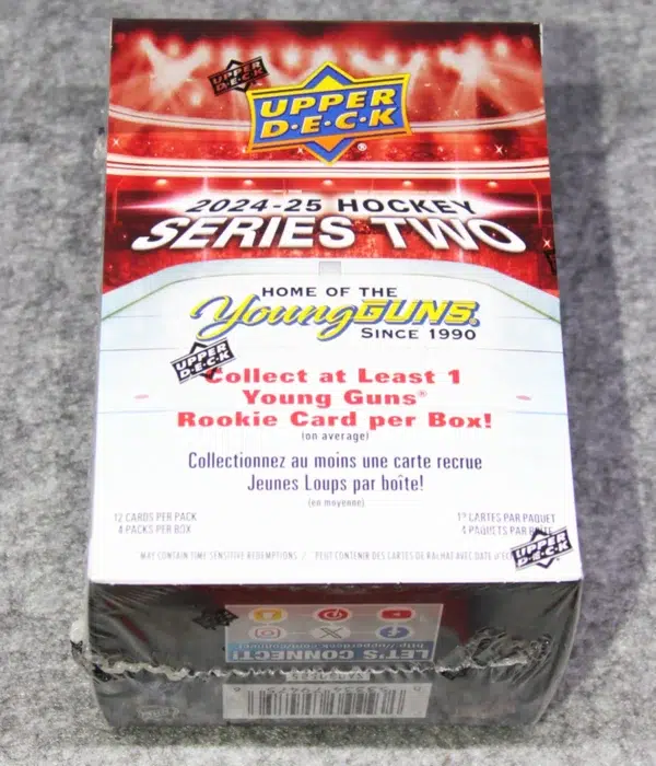 2024-25 Upper Deck Hockey Series 2 Blaster Box - back
