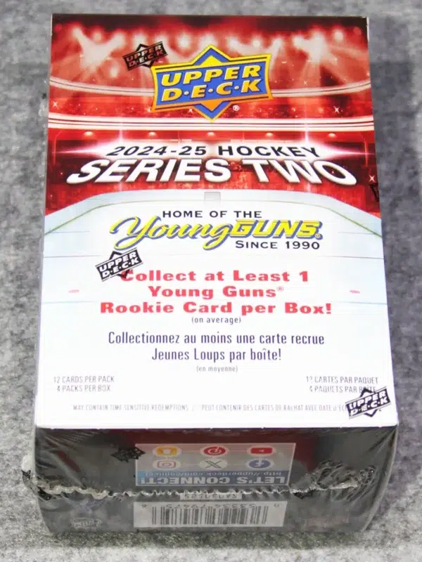 2024-25 Upper Deck Hockey Series 2 Blaster Box - back