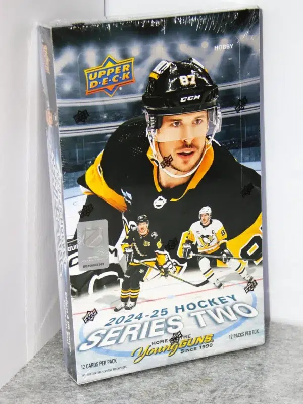 2024-25 Upper Deck Hockey Series 2 Hobby Box - stand