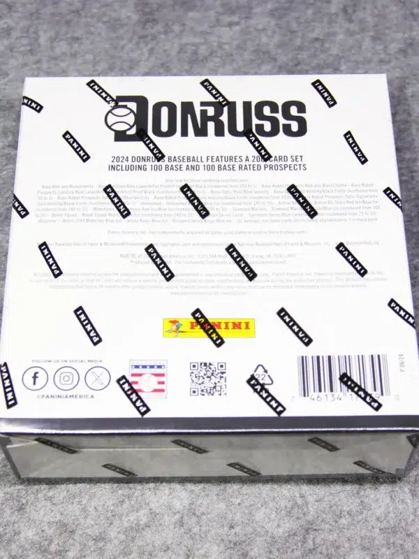 2024 Panini Donruss MLB Baseball Mega Box - back