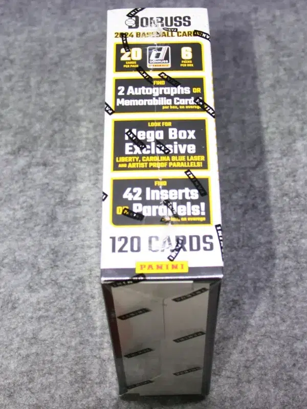 2024 Panini Donruss MLB Baseball Mega Box - side