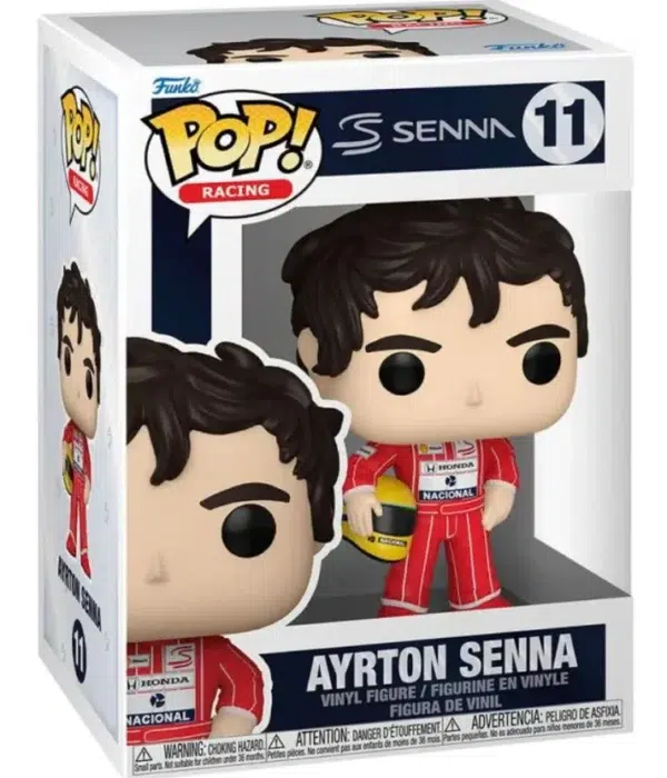 Funko POP! Ayrton Senna #11 Formule 1 Racing Honda McLaren - box