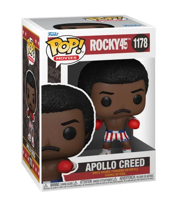 Funko POP! Movies Apollo Creed #1178 Rocky 45th Anniversary - box