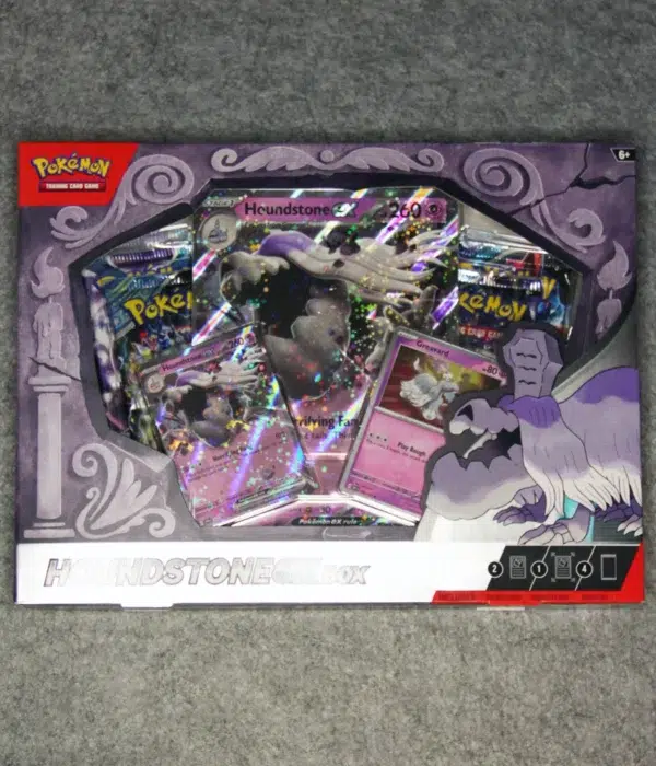 Pokemon TCG Houndstone EX Collection Box - front
