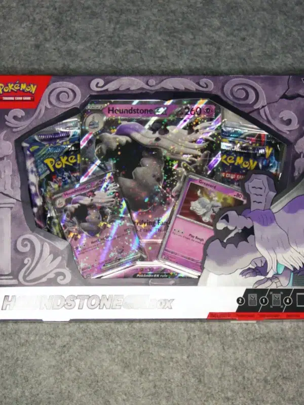 Pokemon TCG Houndstone EX Collection Box - front