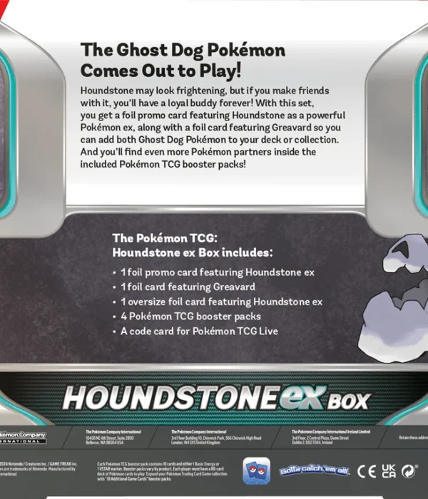 Pokemon TCG Houndstone EX Collection Box - supplier2