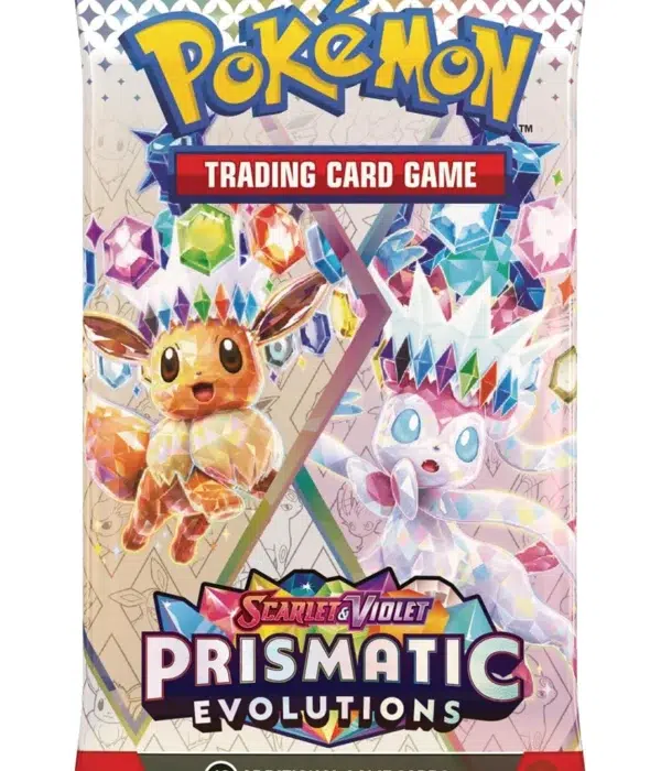 Pokemon TCG Scarlet & Violet Prismatic Evolutions Booster 6pk Bundle - supplier-pack