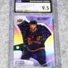 2021-22 Connor McDavid #97 Upper Deck Allure Jersey Number SN#156 CGC 9.5 MINT+ - front