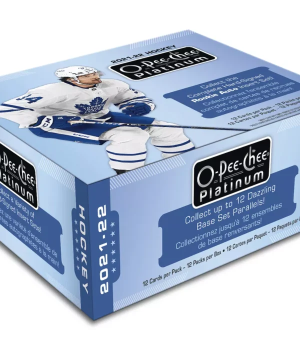 2021-22 Upper Deck O-Pee-Chee Platinum Hockey NHL Hobby Box - supplier