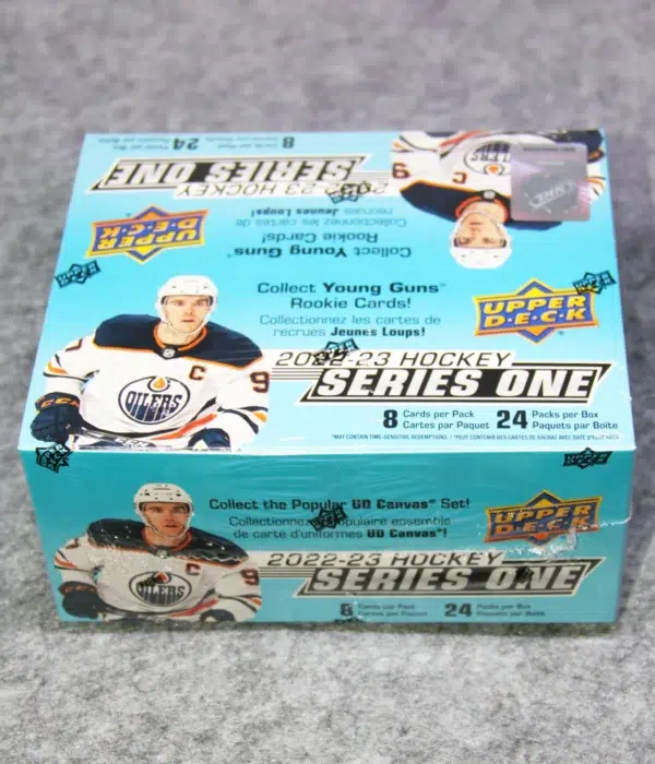2022-23 Upper Deck Hockey Series 1 Retail Box - front