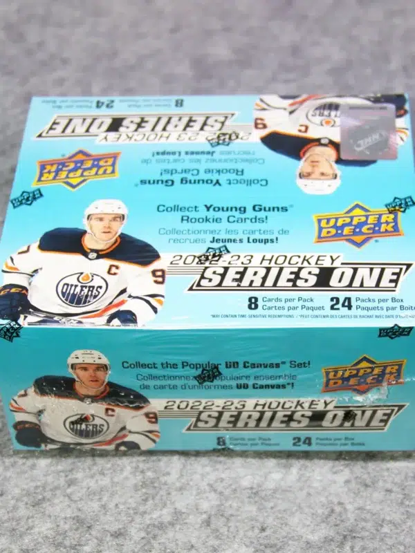 2022-23 Upper Deck Hockey Series 1 Retail Box - front