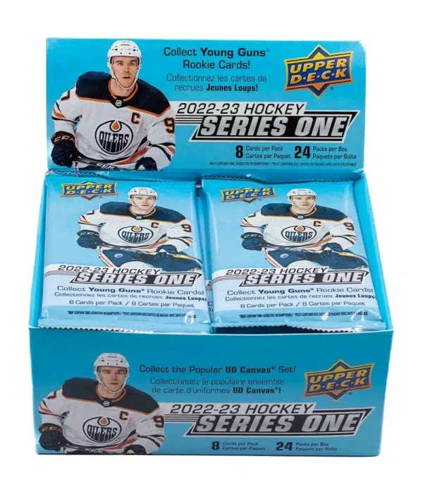 2022-23 Upper Deck Hockey Series 1 Retail Box - supplier2