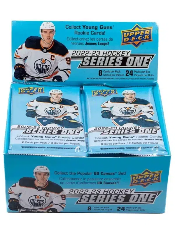 2022-23 Upper Deck Hockey Series 1 Retail Box - supplier2