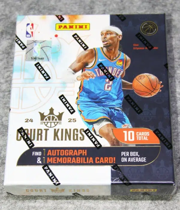 2024-25 Panini Court Kings NBA Basketball Hobby Box - front