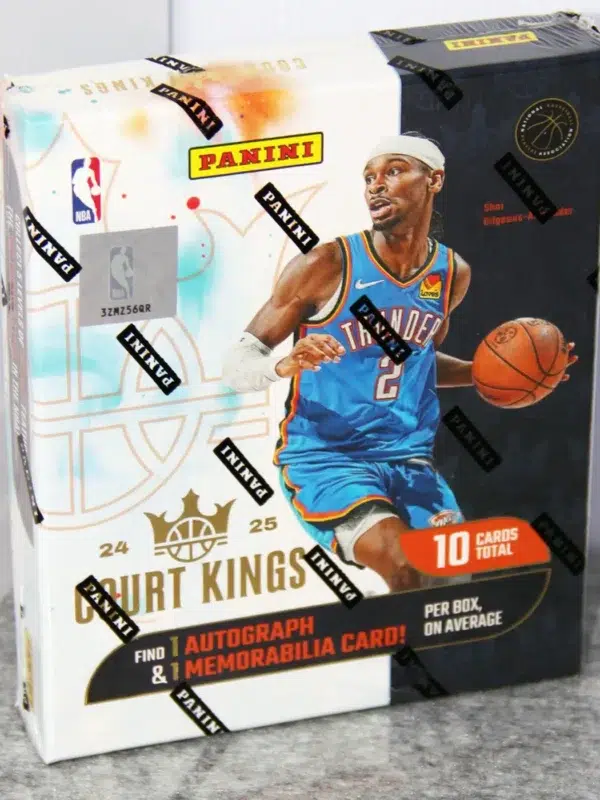 2024-25 Panini Court Kings NBA Basketball Hobby Box - stand