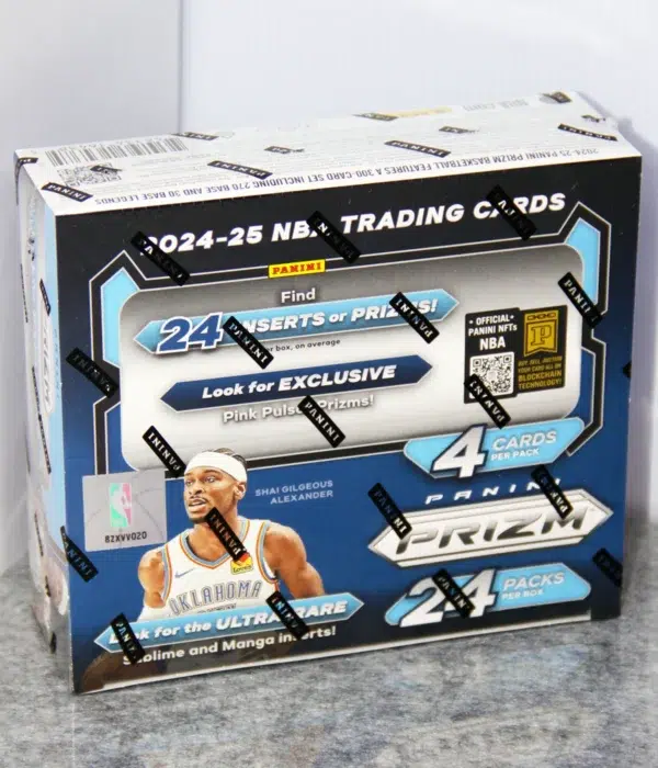 2024-25 Panini Prizm NBA Basketball Retail Box - stand