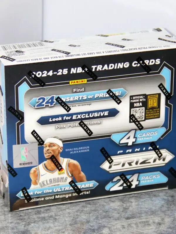 2024-25 Panini Prizm NBA Basketball Retail Box - stand
