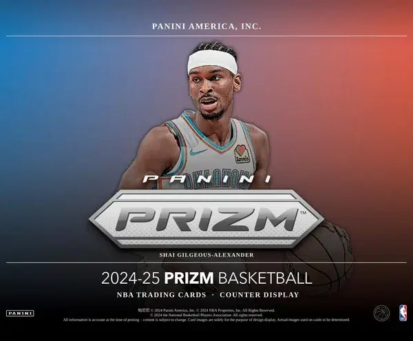 2024-25 Panini Prizm NBA Basketball Retail Box - supplier