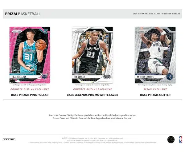2024-25 Panini Prizm NBA Basketball Retail Box - supplier3