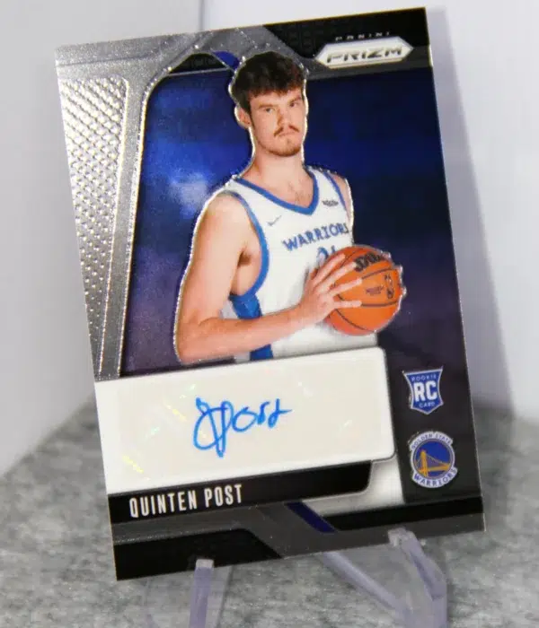 2024-25 Quinten Post #RSI-QPW Panini Prizm Rookie Signatures RC - stand