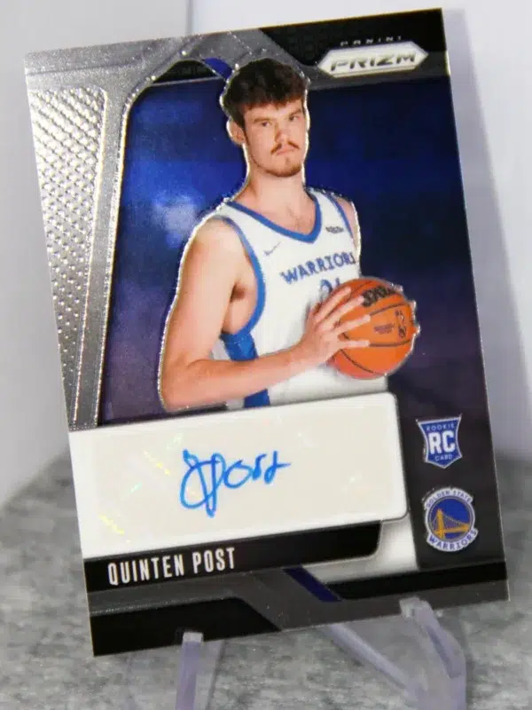 2024-25 Quinten Post #RSI-QPW Panini Prizm Rookie Signatures RC - stand