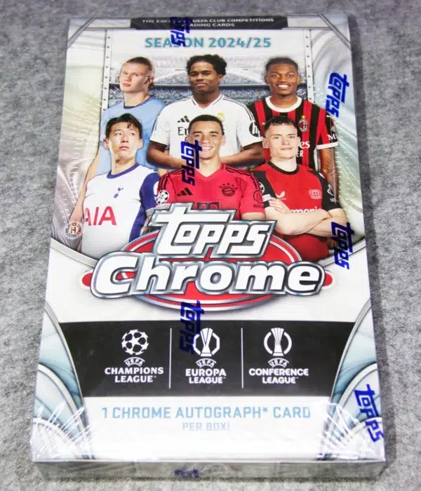 2024-25 Topps UEFA Club Competitions Hobby Box - front