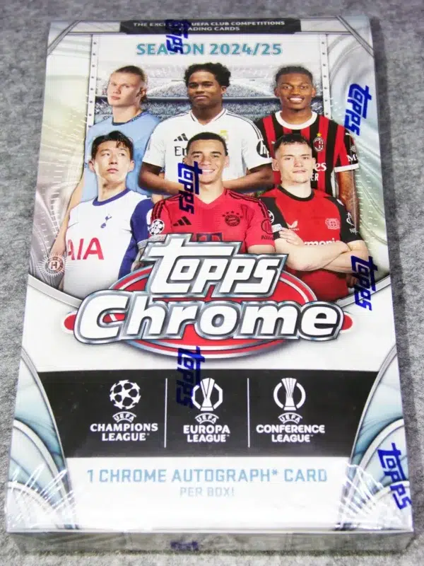 2024-25 Topps UEFA Club Competitions Hobby Box - front